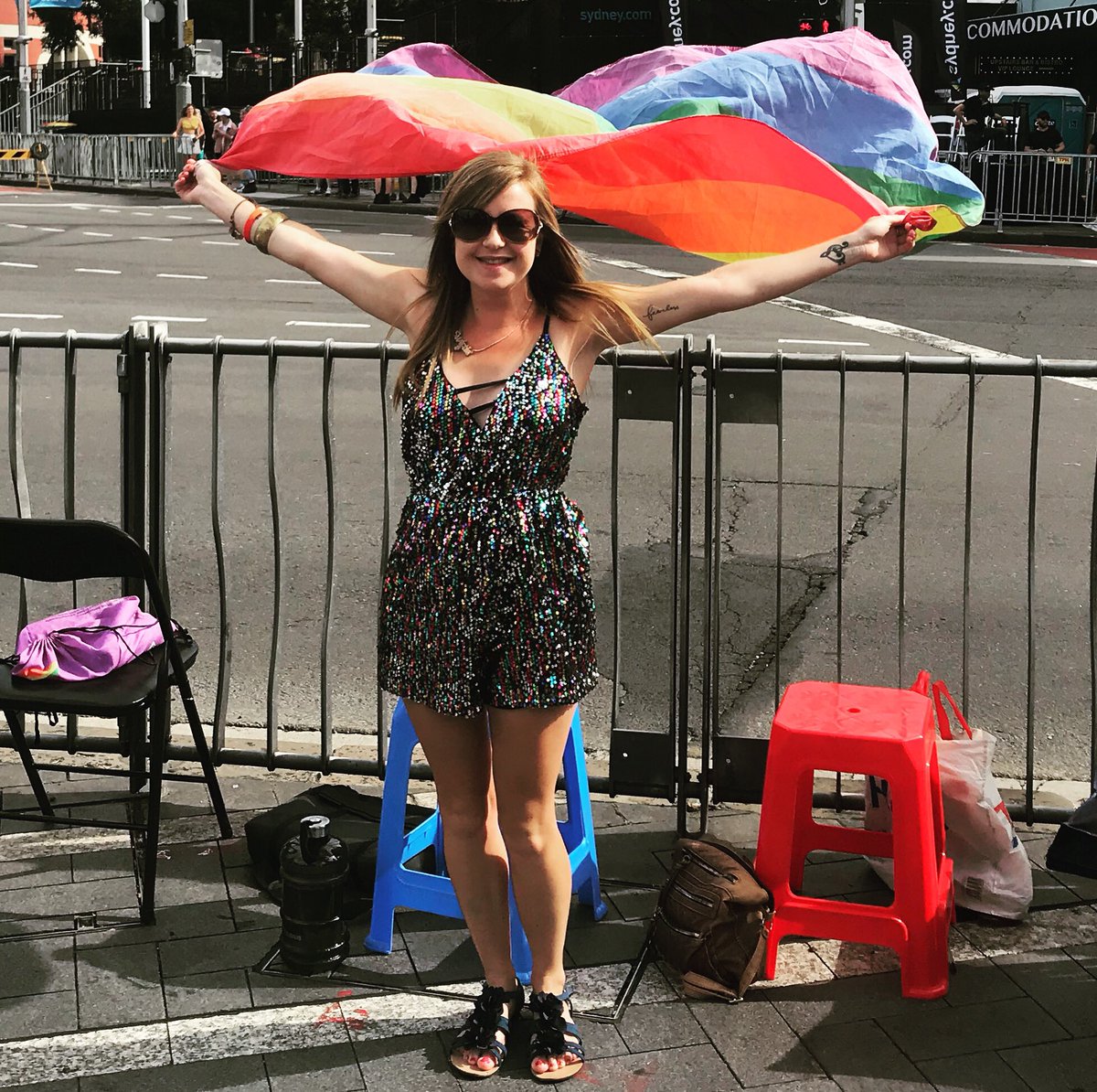 Stacey271's tweet image. As well as Taylor Swift day, today is also Lesbian Day of Visibility 🌈 So hi to all the other lesbian Swifties out there celebrating both! Like a rainbow with all of the colours, April 26th is truly for us 💖🦋🏳️‍🌈 #LesbianDayOfVisibility #TaylorSwiftApril26