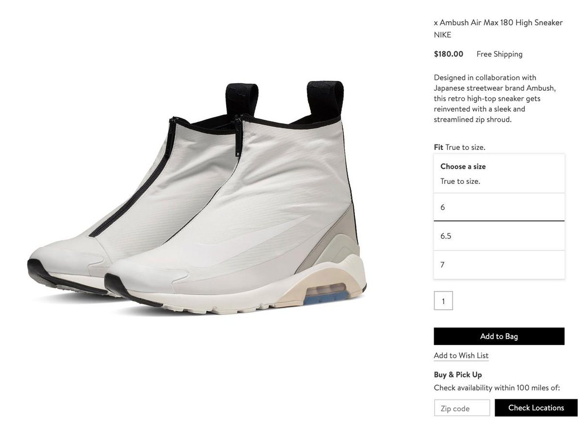 air max 180 true to size