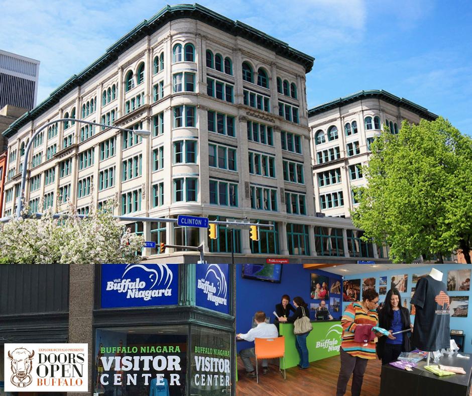 DoorsOpenBflo's tweet photo. Doors Open Buffalo Building #FeatureFriday 🙌 On June 15th check out the 1894 Brisbane Building at Lafayette Square! A tour of 3 tenant spaces plus the @BuffaloNiagara Visitor Center will be open for your #Buffalove shopping needs and more! https://t.co/Od0wlOMFDI