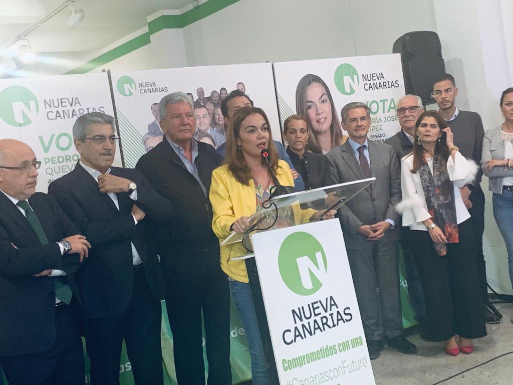 NuevaCanariasBC's tweet photo. #Canarias #28A | @mj_lopezsantana: "Hay que votar para que esta tierra siga contando. Muchas gracias a los compañeros de todas las asambleas que han trabajado en esta campaña". #VOTANuevaCanarias 👏👏👏 https://t.co/zQePyHJ7MR