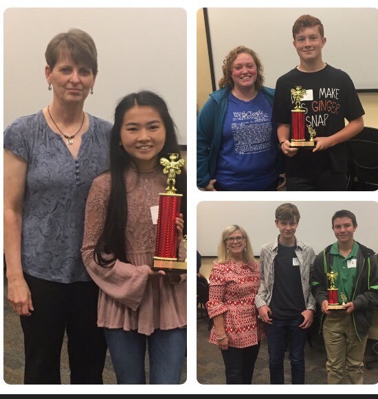 Region7ESC's tweet photo. 50 students participated in the 2019 Bee in a Box 8th grade Citizen Bee here at Region 7 ESC. Congratulations to our winners from Lindale, Pine Tree, and Bullard! https://t.co/zmeGPTP5zL