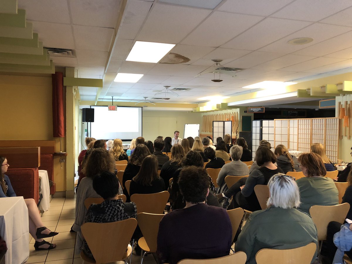 VILSConference's tweet photo. Learning mindfulness in the workplace with @sleslie #VILSC2019 https://t.co/uidhfGxYwY