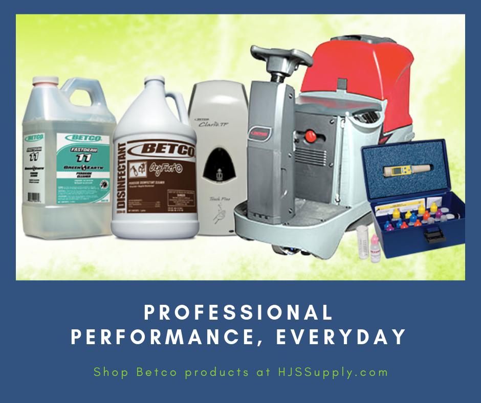 We are proud to offer high-performing products and solutions by Betco for our customers! Check out our inventory here: bit.ly/2DuXb4H