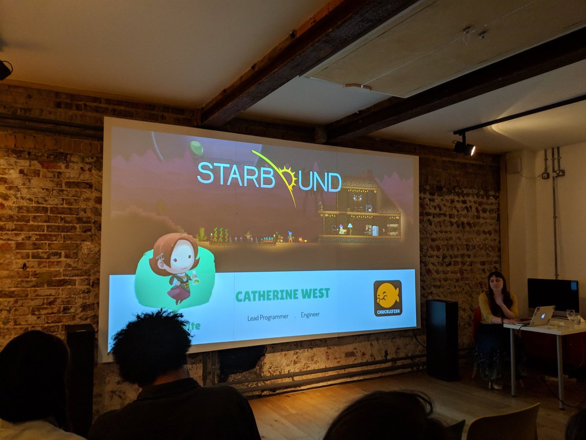 KatyTravis's tweet photo. Lovely to learn about the amazing @Kyrenite at pixels and prosecco tonight! #pixelsprosecco https://t.co/aHeROPBCSH