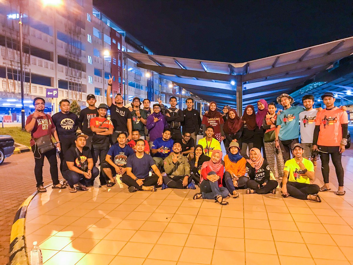 Goodluck! Kepada semua lineup Gunung Tahan , Kuala Tahan ➡️ Merapoh.. Semoga selamat semuanya sepanjang perjalanan pergi, mendaki &amp; balik... #OAG #TapakOutdoor #Tahan17 #K2M #GunungTahan