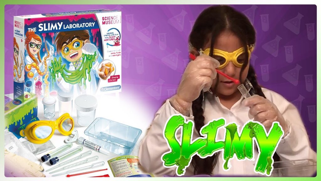 AdvWithSamia's tweet image. #Science #slime #slimy #laboratory #toys youtu.be/SKIRKqE00ps