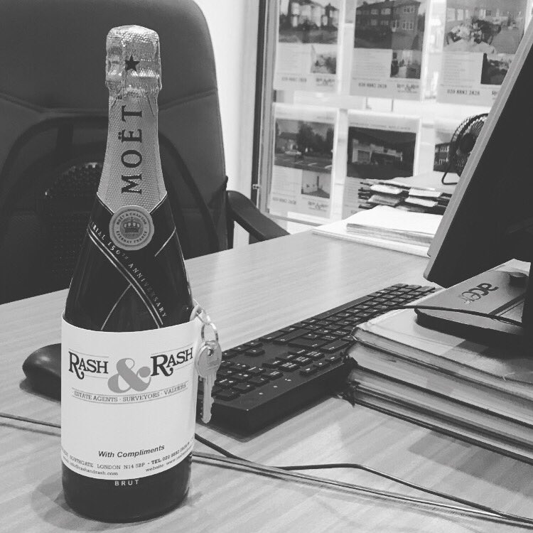 rashandrash's tweet photo. Small housewarming gift to the #firstimebuyer who purchased a house in #southgate #n14 #London through us. #realestate #estateagents #property https://t.co/Xq0Hr1Ueuk