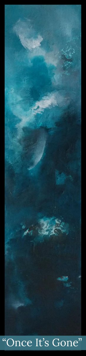 4EvInconsistent's tweet photo. From the mouths of babes- "Once It's Gone" was named by my daughter as we discussed this piece in relation to the message behind the Frostbitten series.  https://t.co/06I4aJ5pl7 #artbybarbi #fineart #contemporaryart #climatechange #polarice #motherearth #careforourplanet https://t.co/PmyTxVXHJk
