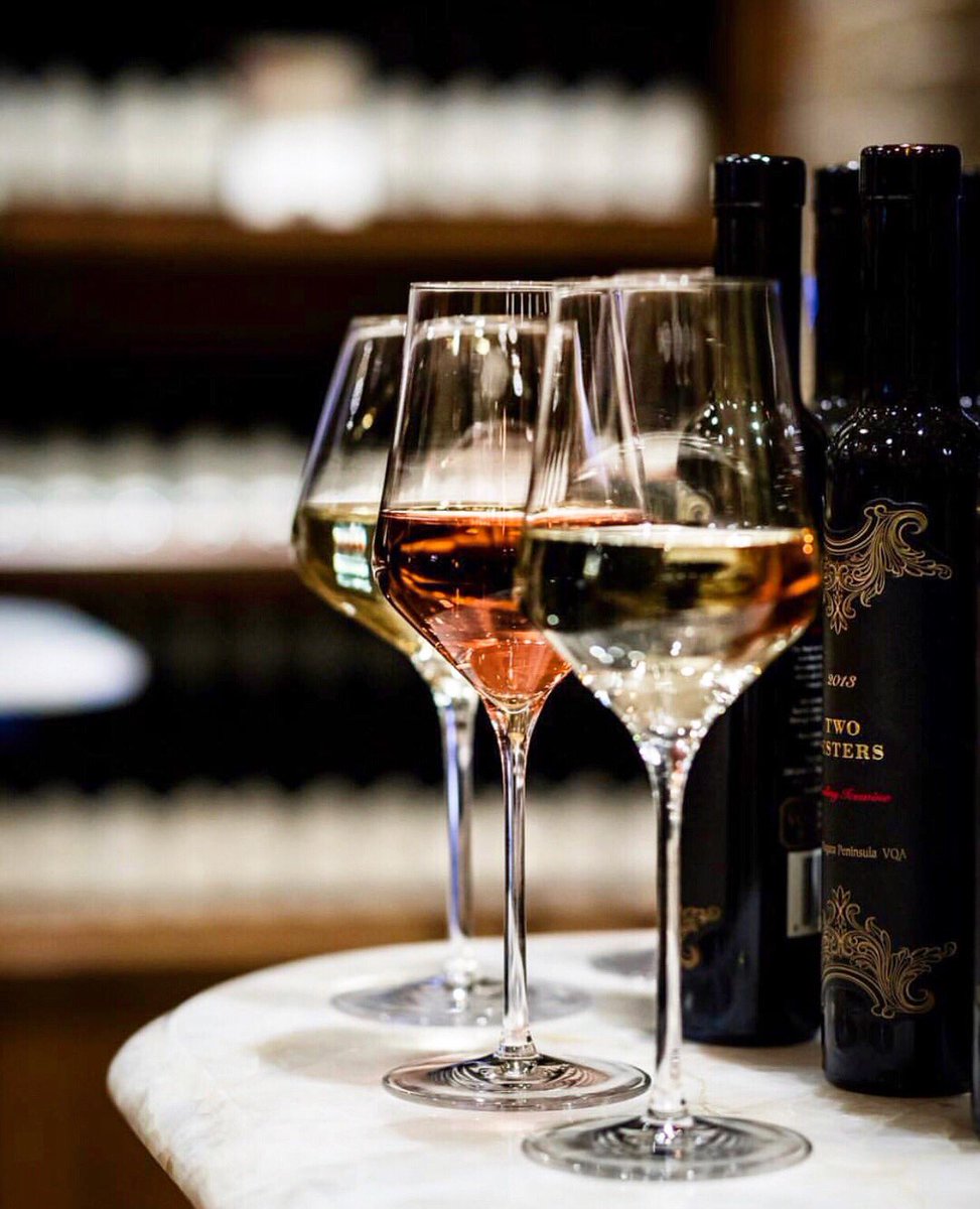 Cheers to the #weekend! 🍷 Head up to #NiagaraOnTheLake and indulge in a delicious meal or tasting of premium wine at <a href="/TwoSisters_wine/">Two Sisters Vineyards</a>. Awarded “Best Small Winery in Canada.” We’ll drink to that!