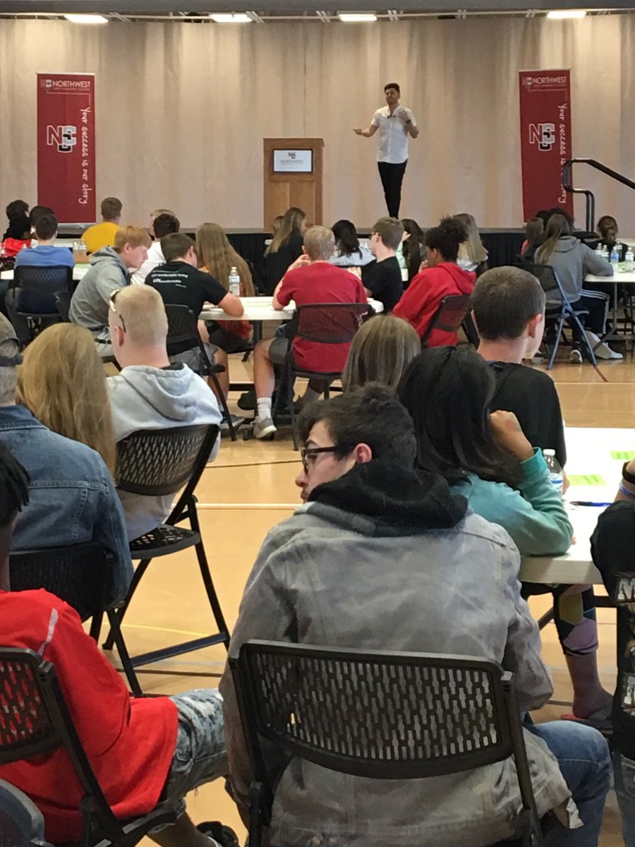 sheldonchamber's tweet photo. We are excited to welcome O'Brien County Career Day keynote speaker Timothy Schneider! Timothy is a Sheldon native and the author of “That College Book”. @o_career https://t.co/f5xfU3EJqE