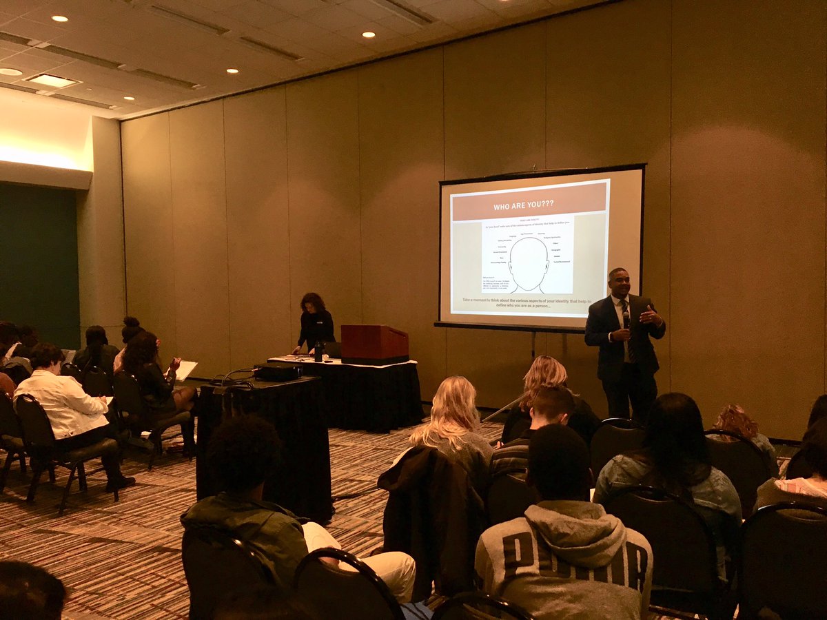 ctserc's tweet photo. SERC’s Eben McKnight, Nitza Diaz and Nicole Vitale lead students in a reflection on who they are. What aspect of your identity (race, language, gender, etc.) are you aware of daily or are most important to you? #RaceinEd2019 https://t.co/N1uYzCLSjG