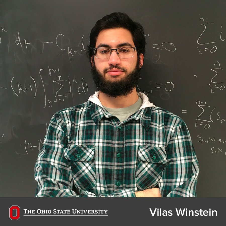 HSDirectorOSU's tweet photo. Four Ohio State students have received the 2019 Barry M. Goldwater Scholarship. This is the second time in Ohio State history in which all four campus nominees have received the award; the last occurrence was 2007. Congratulations Buckeyes! https://t.co/yJkuXe4Qa3 https://t.co/lAo10GyGCp