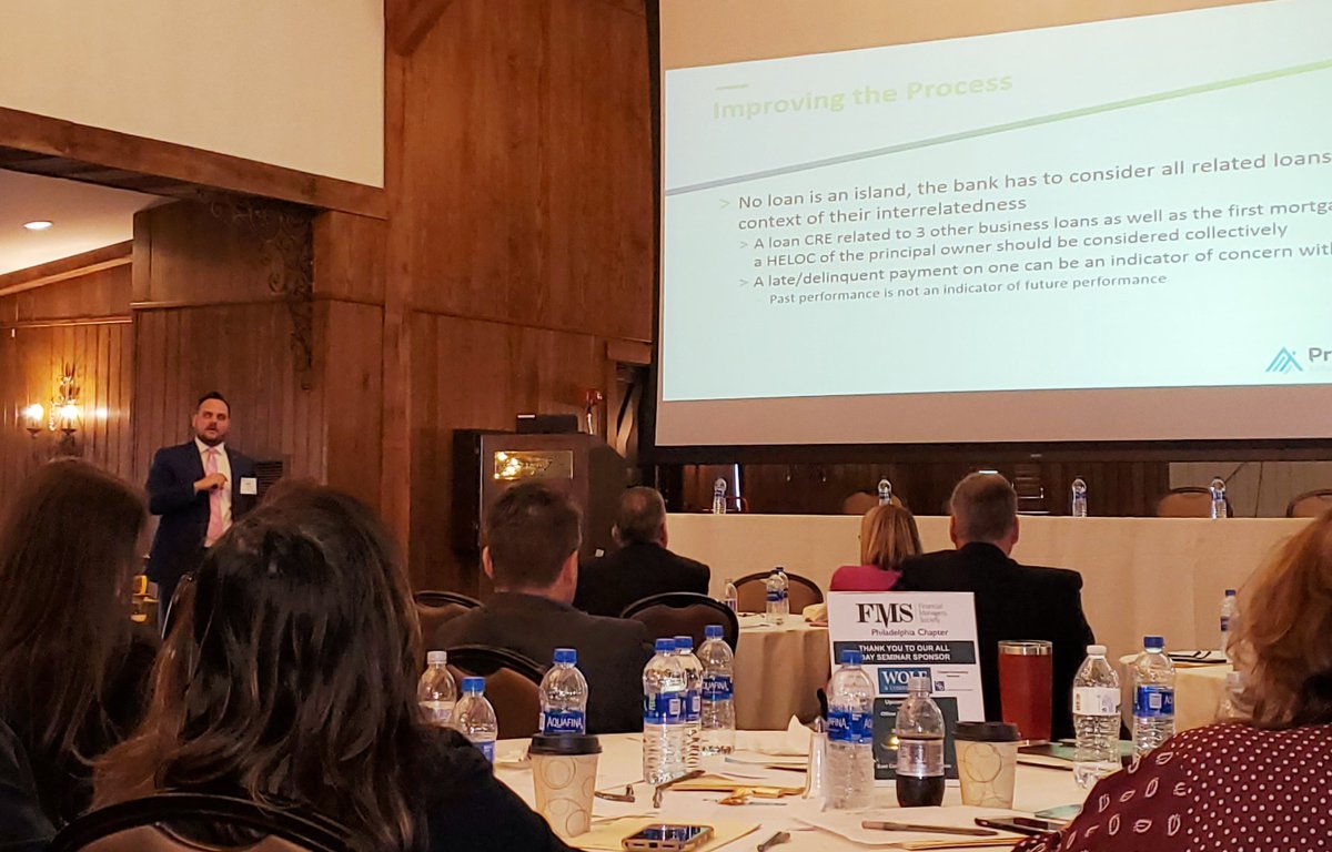 PrismPremier's tweet photo. PrismPremier Director Asaad Faquir provided some valuable insights today during his presentation, “Is Your Loan Review Process Costing You Money?” at FMS Philadelphia Chapter’s All Day Seminar in Blue Bell, PA. https://t.co/DH04ODwggJ