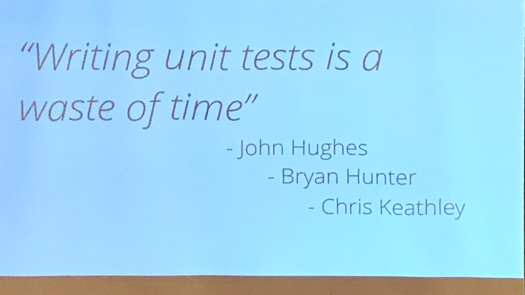 bryan_hunter's tweet image. Haha! @ChrisKeathley quotes himself quoting me quoting @rjmh at #LambdaSquared2019