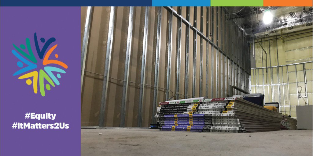 EquityOnIce's tweet photo. The walls are going up! 

One step closer to #EquityOnIce and the #EquityOnIceCenter being complete.

Link: https://t.co/hHpMjJ2isa #Equity #ItMatters2Us https://t.co/CslYTWAz8D