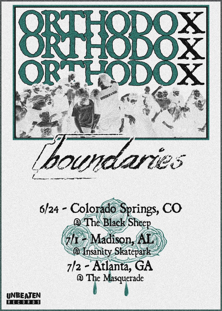 BoundariesCT's tweet image. Filled some summer dates with @orthodoxtn
