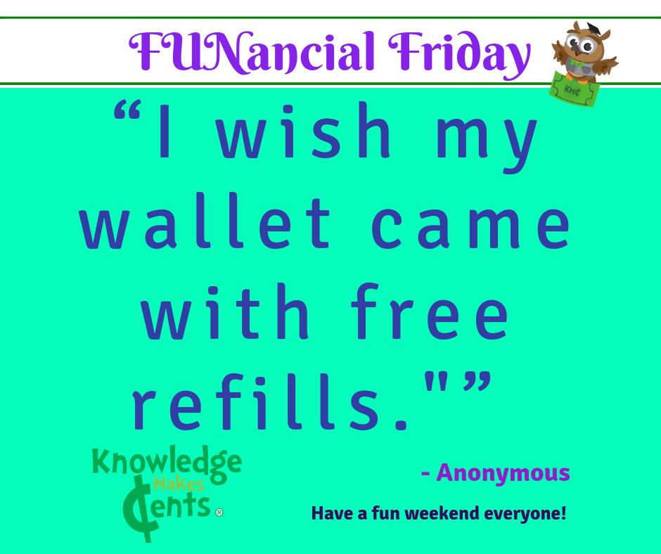KMCents's tweet photo. Free money refills is called passive income! Have a good weekend.
#FUNancialFriday #teachkidsaboutmoney #moneysmartkids #finance #fun #money #moneymatters #financialliteracyforkids #futuremillionaires #financialsuccess #passiveincome https://t.co/7Nkt98FTfu