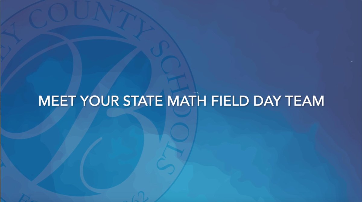 Meet the BCS State Math Field Day Team:  ow.ly/BSIC30oyj4i 

These mathletes will be traveling to Fairmont to participate in the WV Math Field Day Competition tomorrow morning. Help us send them off with best wishes for a successful math meet!