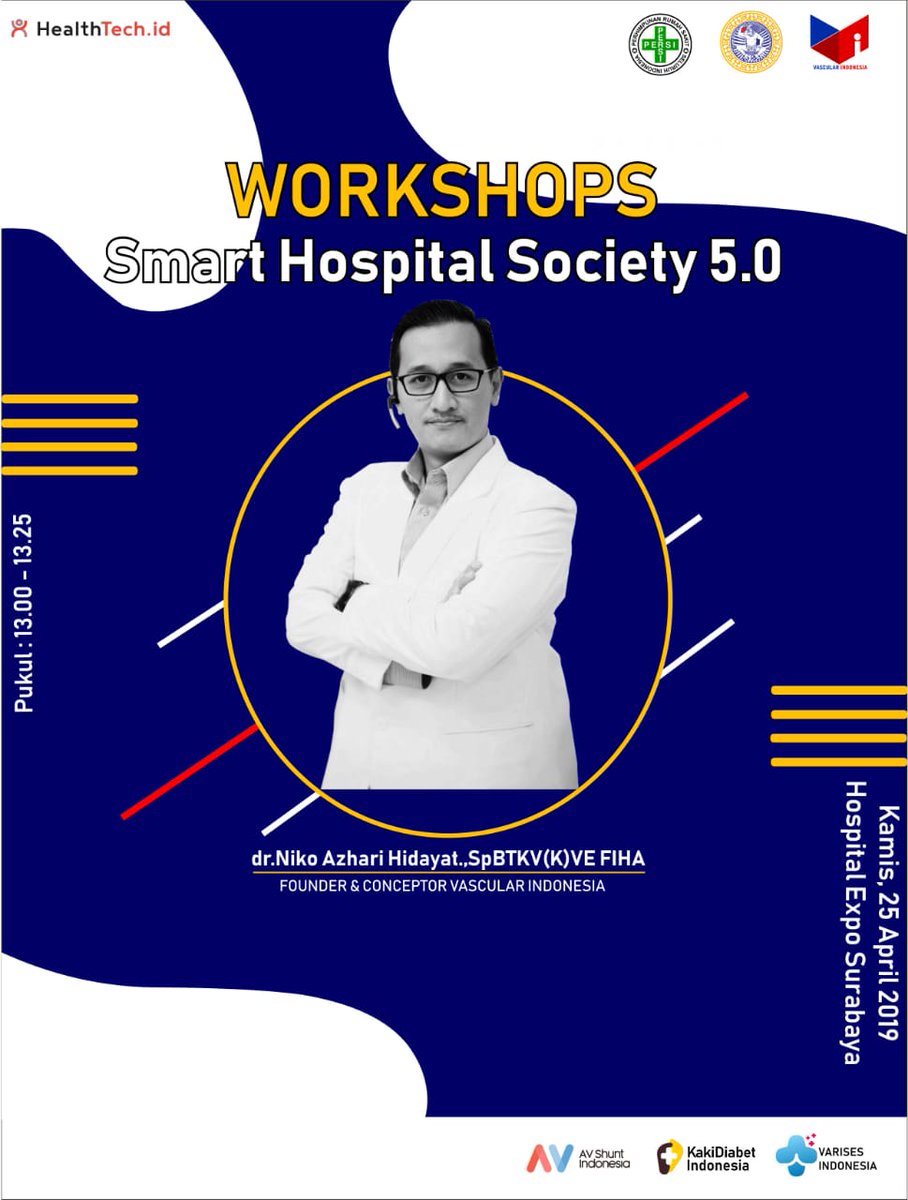 drNiko_AH's tweet photo. Bukan work &amp; shop tapi bicara tentang Smart Hospital Society yang 4.0 aja belum Habis, udah aja 5.0. 
@SantosoAnwar @varisesindo @vascularindo  https://t.co/VDnrpcR2SN https://t.co/cAxwpfzkum