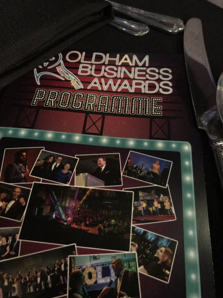 DominicWhelan1's tweet photo. Fantastic news for all the team at UNITY Partnership at Oldham Business Awards for winning the ‘Supporting Young People’ Category. Well done to Aki and the team plus all our Apprentices et al.. https://t.co/CNKFTajTrG