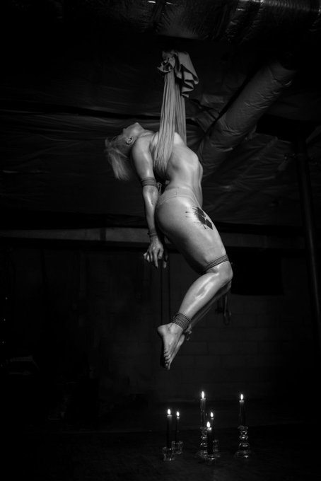 CandleDoom Hands, elbows, feet &amp; thighs bound. A sling of fabric holding me above 6 candles @lewrubens<a href="/tag/bound"class="tags"><span>#bound</span></a><a href="/tag/candles"class="tags"><span>#candles</span></a><a href="/tag/damsel"class="tags"><span>#damsel</span></a><a href="/tag/classicbondage"class="tags"><span>#classicbondage</span></a><a href="/tag/clas"class="tags"><span>#clas</span></a>