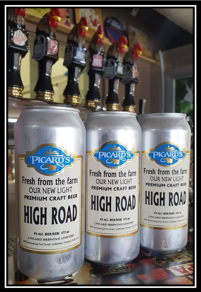 ****** Just in time for the weekend! We have our NEW High Road Light in cans - all ready to take home with you! #NorfolksBestBrew #MadeInNorfolk #HappyWeekend🍻🍻