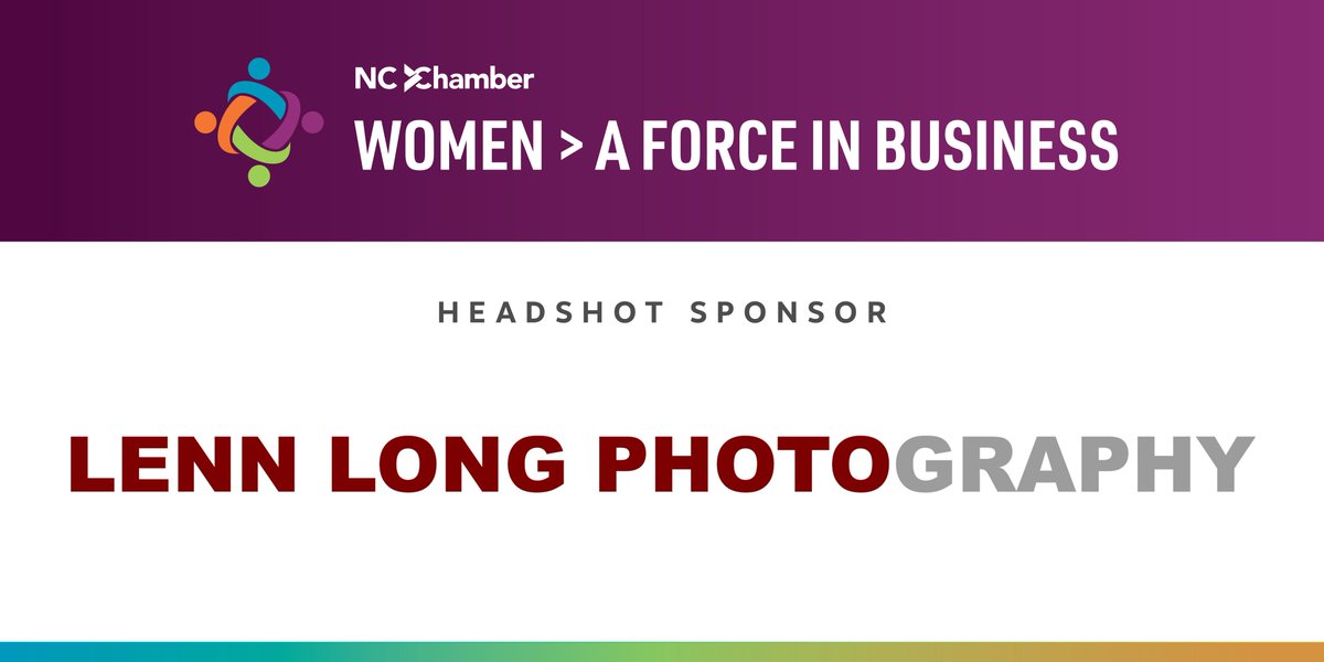 NCChamber's tweet image. Headshot Sponsor @LennLong is making sure our guests have an updated headshot. Thanks, Lenn!  #WomenLeadNC
