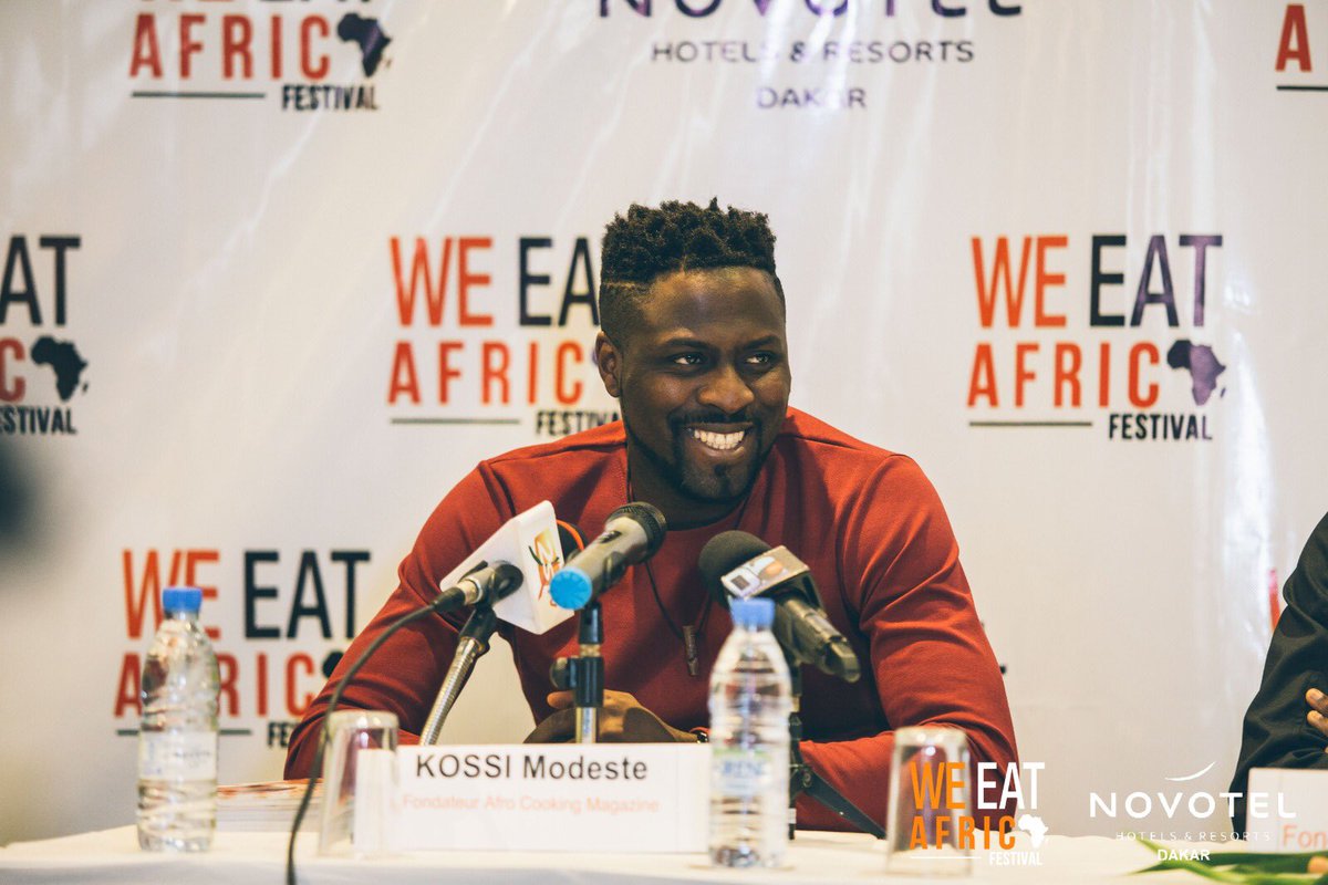 We_Eat_Africa's tweet photo. Mercredi s’est tenue la conference de Presse - Revivez en images la conférence de presse & le cocktail dejeunatoire qui ouvraient le bal de cette édition spéciale femmes du festival We Eat Africa
#weafest #womenedition #Dakar #kebetu #africanblogger #africanchef #afrocooking https://t.co/i1QeHpD9aH