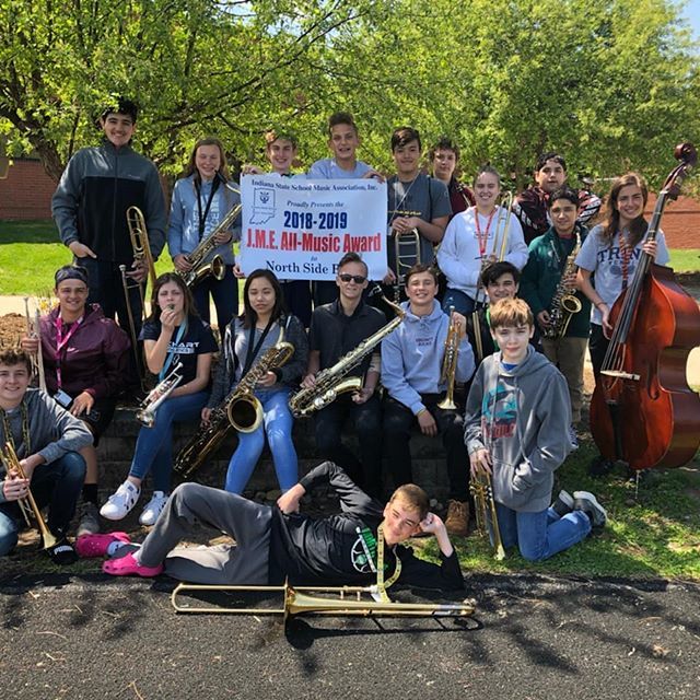 NommayLnommay's tweet image. Congratulations to our North Side band members on their prestigious award!  The ISSMA All-Band Award requires gold ratings on solos and ensembles, a gold rating at the ISSMA Jazz Contest,  and a gold rating at the ISSMA Organizational Contest.  #3yearsin… bit.ly/2GB01G1
