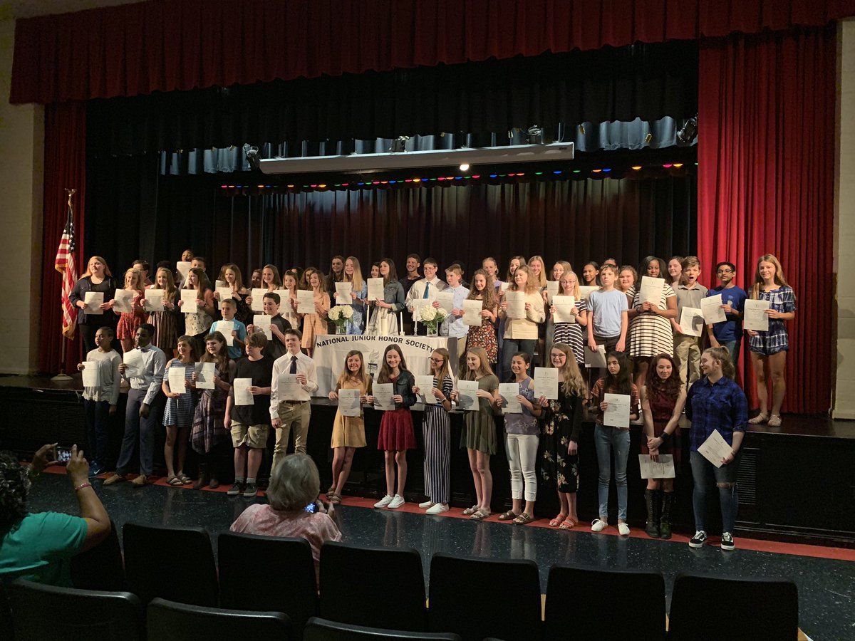 NJHS induction ceremony! @nhs_njhs <a href="/mmswarriors/">Matoaca MS</a> <a href="/hines1221/">Gayle Hines</a> @misslincoln331 <a href="/mytwoboys34/">Abigail Allen</a> @ccpsinfo #oneccps <a href="/bellhavenmom/">Kim Bell</a>