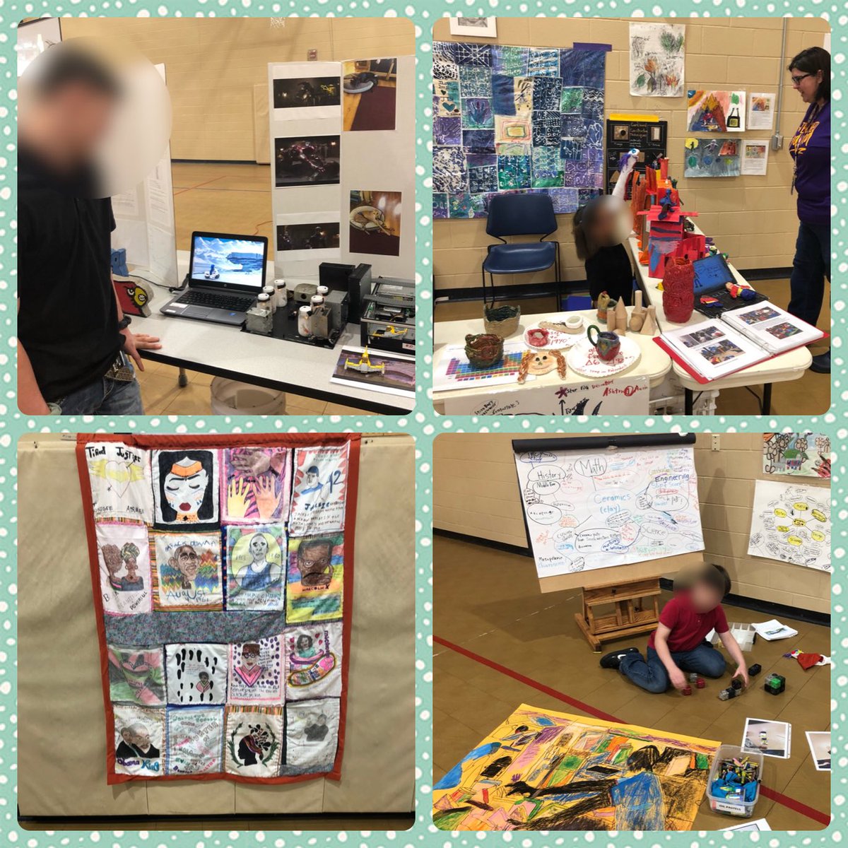 Learning Showcase at Louisville Day. Students showcased their learning from all 12 sites.  The students presentations were commendable! <a href="/JCPSSuper/">Dr. Brian Yearwood</a> @JCPSAsstSuptES3 <a href="/heatherwarrell/">Heather Warrell</a> <a href="/EAbanatha/">Elaine Abanatha</a> <a href="/Crenn32/">Candace Renn</a> <a href="/Wendi_Clark3/">Wendi Clark</a> <a href="/TeneshaBMarsha2/">Tenesha Blakey Marshall</a>