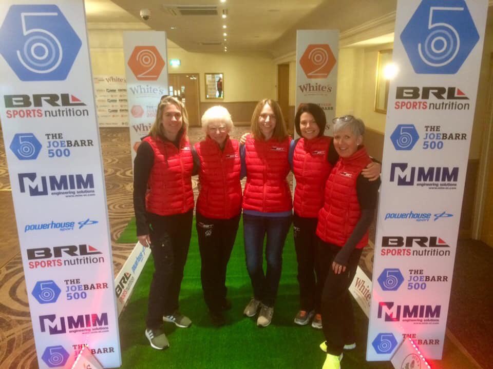 TeamJoeBarr's tweet photo. The ladies of Team Joe Barr have been hard at work all day. Time to get a bit of 😴 before the start line at 6AM #TJB500 #TJB200 #endurancecycling https://t.co/D0B2b0o5uk
