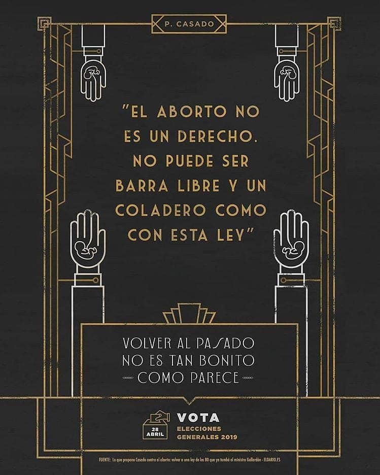 vota_por_favor's tweet photo. Volver al pasado no es tan bonito como parece. El próximo domingo, vota por un futuro inclusivo para todas las personas de España. Vota por la diversidad, por la tolerancia y por la convivencia 

#VotaPorFavor #Vota28A #28A #Elecciones2019 https://t.co/4Yh26R7zYo