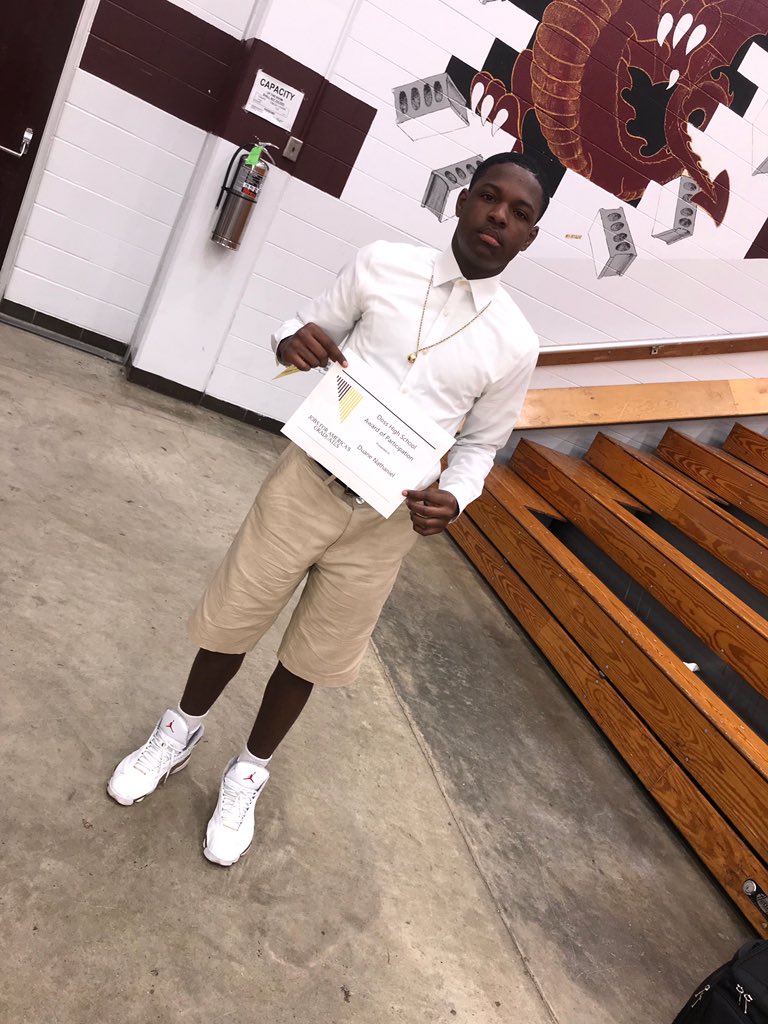 JAGkentucky's tweet photo. Congratulations to Duane Nathaniel, for receiving an award at the Doss HS Ring Ceremony!
Duane is Secretary for his JAG class and a two year member of the student Tech Team! Awesome job, Duane!
#DossHS #techteam #jagkyproud https://t.co/W0mulVGOrP