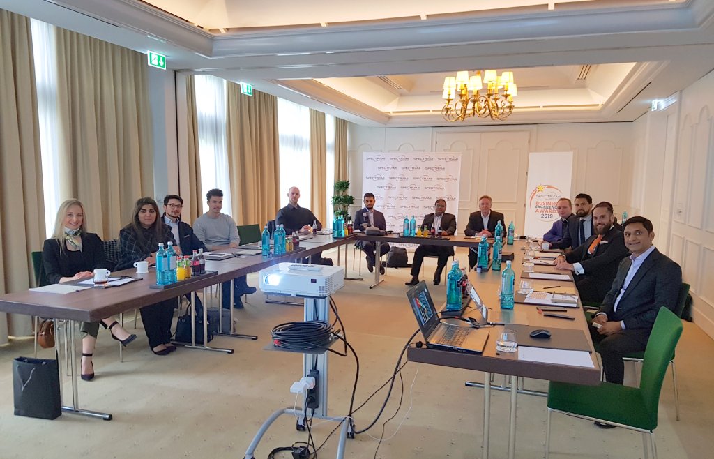 spectramieu's tweet photo. We´ve had a great SPECTRAMI Europe Kick-Off event today.
Thanks to everyone involved ... especially to our very likeable guests from SPECTRAMI in Dubai. https://t.co/OsecBaPIQD