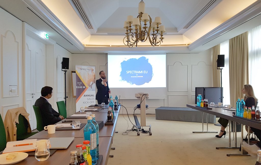 spectramieu's tweet photo. We´ve had a great SPECTRAMI Europe Kick-Off event today.
Thanks to everyone involved ... especially to our very likeable guests from SPECTRAMI in Dubai. https://t.co/OsecBaPIQD