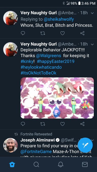 So...I was replying to tweet about name 5 jobs you've had before.  This was my reply and I what's reported<a href="/tag/kinky"class="tags"><span>#kinky</span></a><a href="/tag/itsoknottobeok"class="tags"><span>#itsoknottobeok</span></a><a href="/tag/happyeaster2019"class="tags"><span>#happyeaster2019</span></a><a href="/tag/heyl"class="tags"><span>#heyl</span></a>