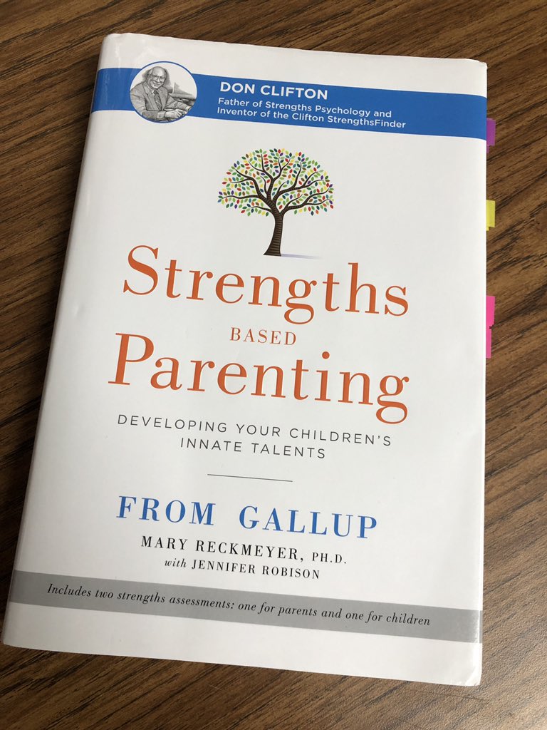 Pinkston’s Strengths Parenting Group is diving into this book &amp; learning how to leverage their strengths along with understanding why their child approaches life differently than they do b/c of strengths! Parenting Game Changer!  <a href="/Dr_JakeLong/">Jake Long</a> <a href="/PinkstonMiddle/">Pinkston Middle</a> <a href="/M2McW/">Michele McWilliams</a>