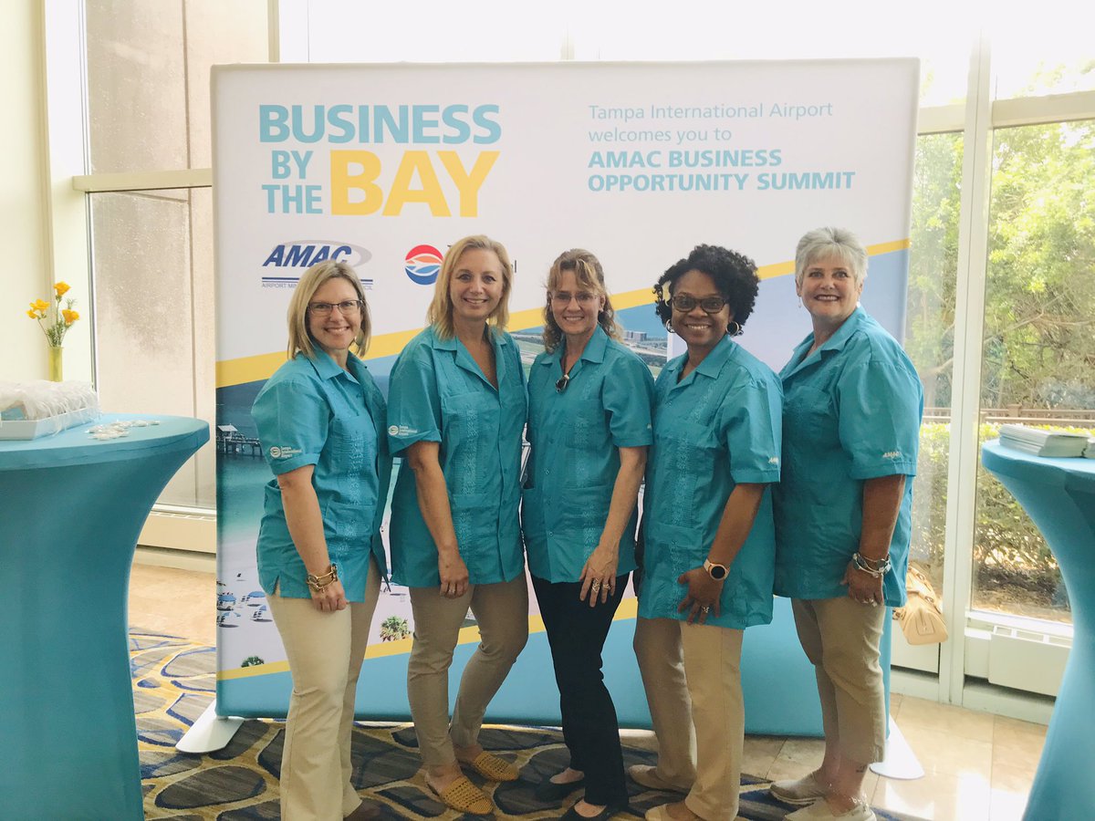 AMAC_ORG's tweet photo. Thank you to our awesome @FlyTPA volunteers! We couldn’t do this without you all. #AMACSummit #exploreTPA https://t.co/3kDFWeLv5r