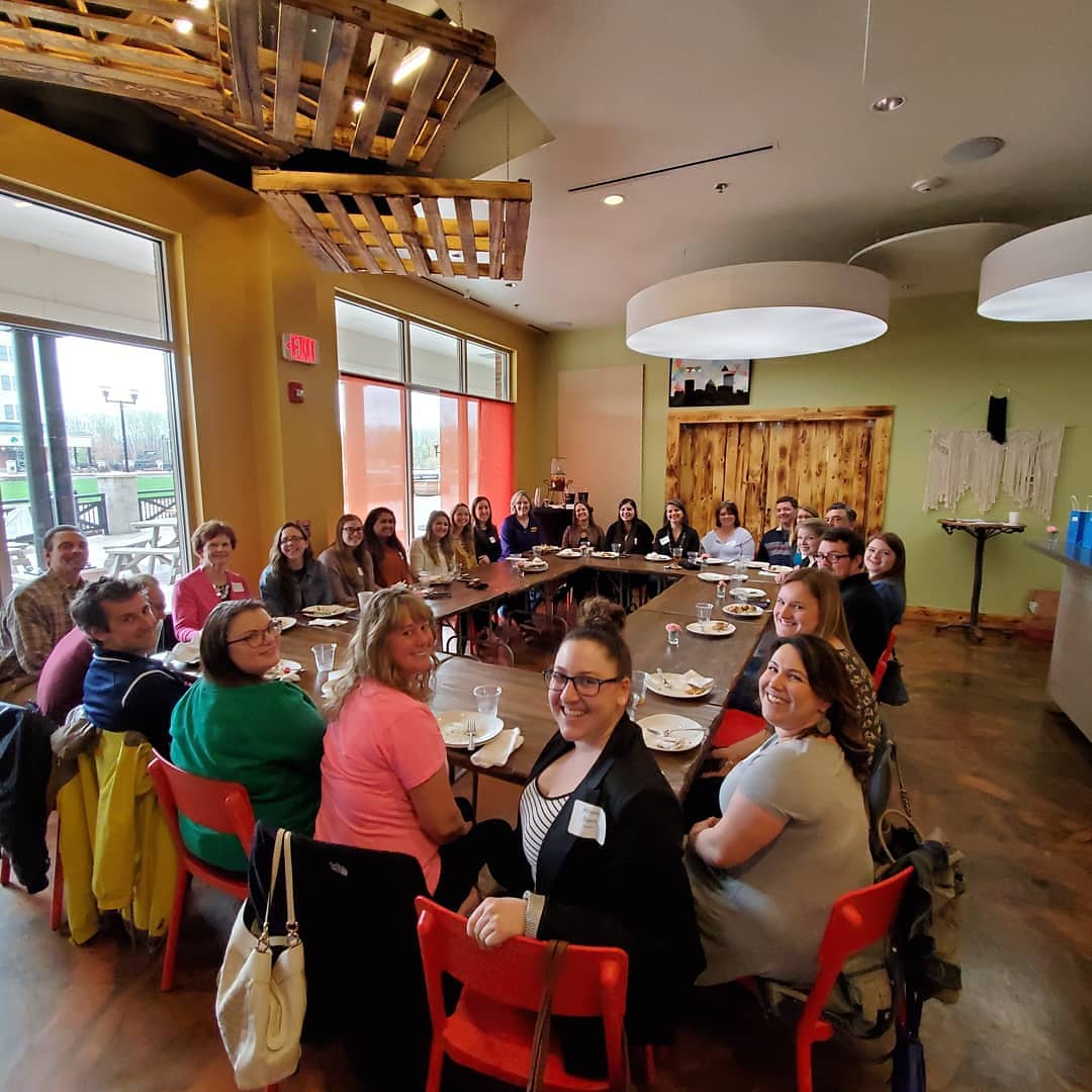 RITSchoolPsych's tweet photo. A huge thank you to everyone who came to the School Psychology Luncheon at Lovin' Cup today! #futureschoolpsychs https://t.co/SuK85swCNu