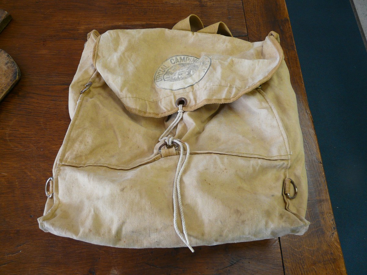 KinmanKatie's tweet photo. Vintage Canvas Official Camping Packsack/Backpack/Rucksack/ Boy Scout Canvas Camping Gear, Used Condition, Sold AS Is #bagsandpurses #backpack #officialcampingpacksack #boyscoutbackpack #lubbock #campingbackpack #packsack #canvascampingbackpack #bsa https://t.co/6Owjm6eGcs