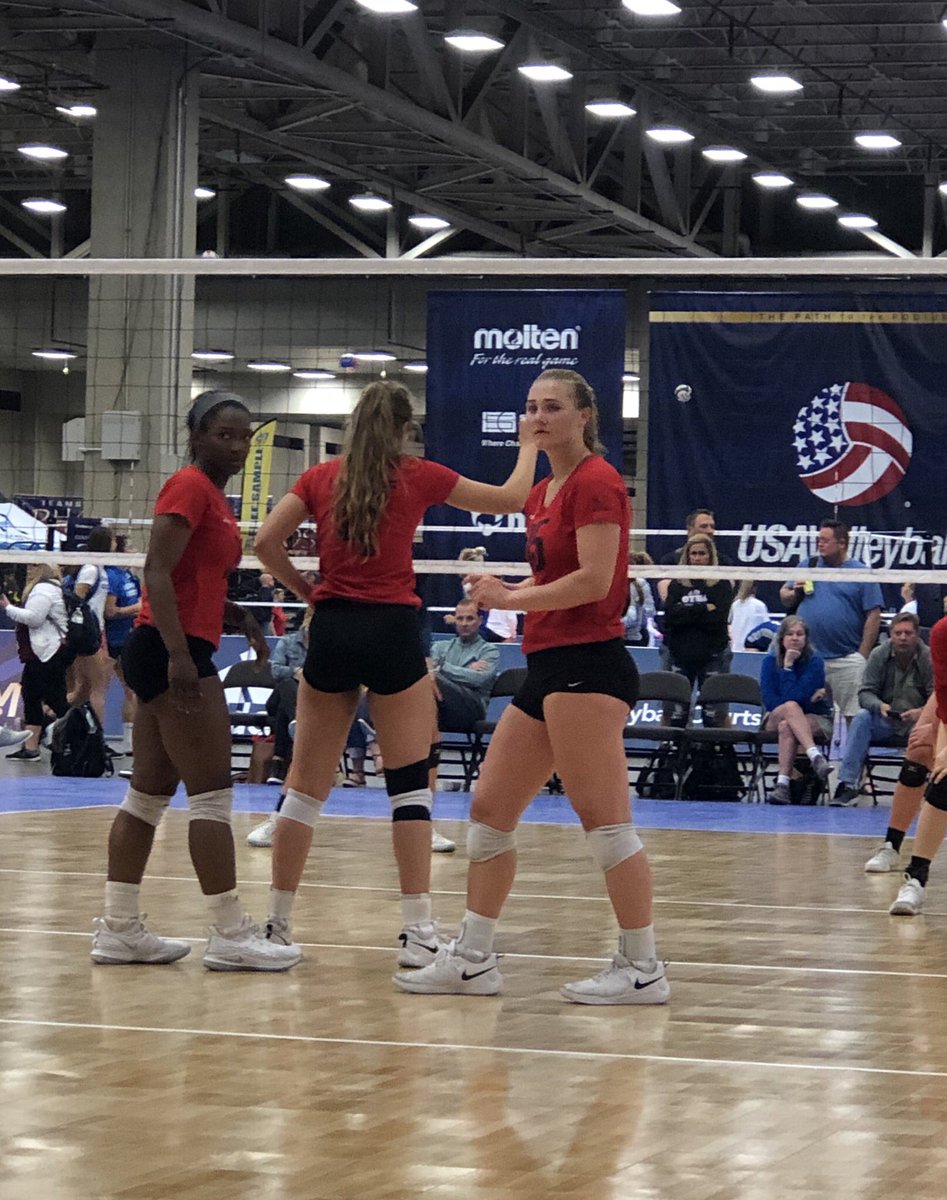 waxahachievb's tweet image. Great day to watch  WHS senior vb players Alli Wells and Audrey Nalls playing for Texas Image at the 18U GJNC! 🏐 @tximg  #indianpride #imagestrong