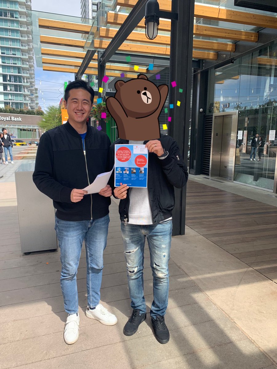 #B4U on the streets! Find us out here at Marine Gateway and learn about our Spring Home Financing campaign and how to get up to $2000 cash back! #bestteaminbanking #vancentreBMO