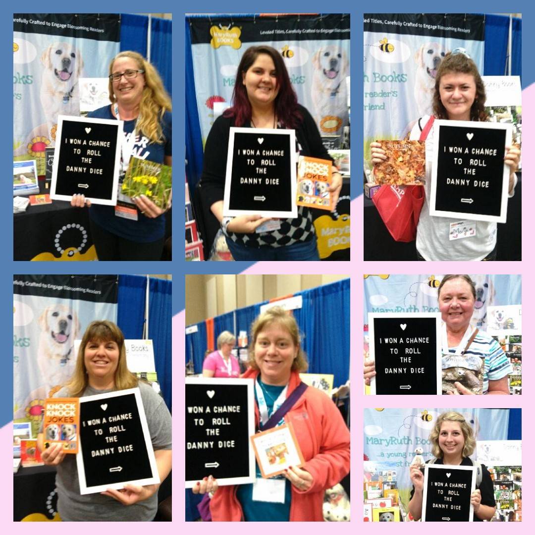 MaryRuthBooks's tweet photo. Rollin', winnin', and smilin' at the #OAEYC Conference at #Kalahari in Sandusky, OH! #earlychildhood #dannydice #dannybooks #oaeyc2019 #maryruthbooks https://t.co/1dNXcFOKX5