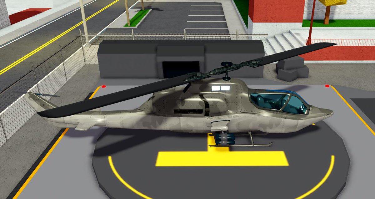 Robloxian High School On Twitter Take To The Skies Soar Across The Seas And Explore The Island With The Brand New Attack Helicopter