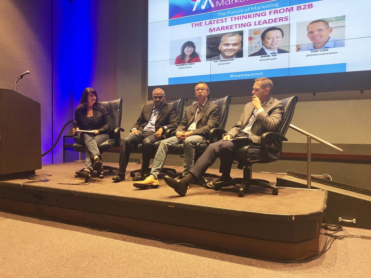 triblio's tweet photo. “Using an #ABM platform is the way #B2Bmarketing will be done in 3-5 years, it won’t exist in a separate category. If you’re not doing ABM in that time, you can’t consider yourself a modern marketer.” @andreyee #MAMSummit https://t.co/6CW24B6oQM