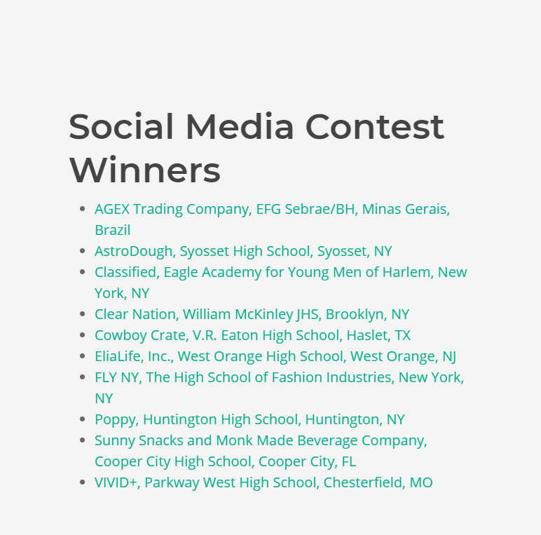 JCarla_Thomas's tweet photo. CONGRATULATIONS @CowboyCrate for being a winner in the @VEInternational Social Media Challenge for the #2019YBS!  Your firm is now $10,000 richer! https://t.co/PHvhsgXuVc