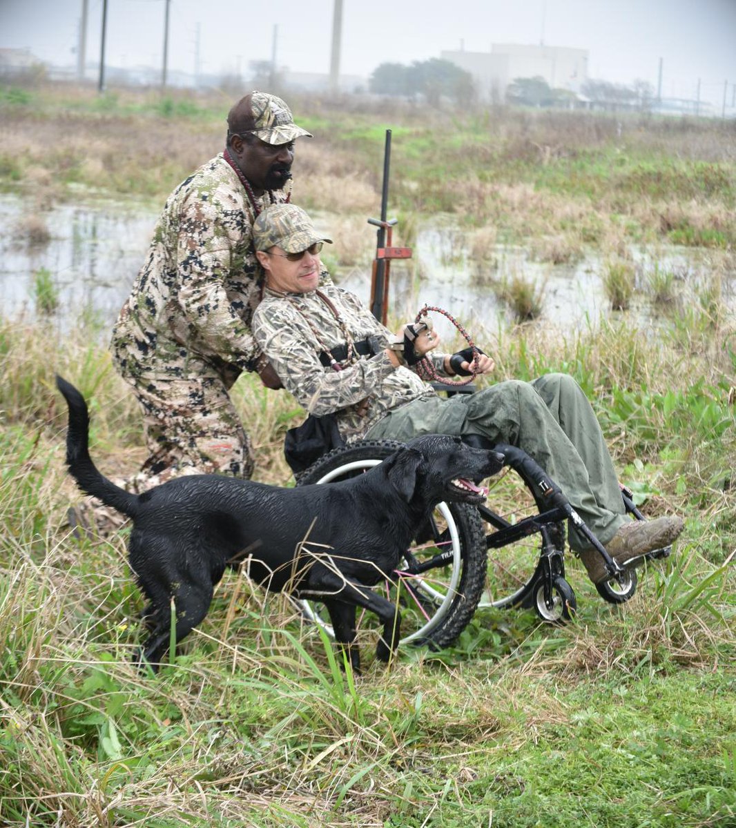 Have a service dog? Love to hunt? Join Chad Waligura on his adventures afield with Vegas, his service dog who also doubles as a hunting retriever! 

curemedical.com/service-dogs-w…