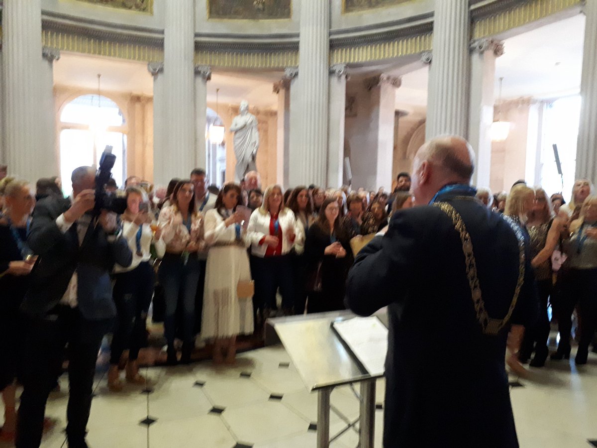 Congratulations to all the Lord Mayor's 5 Alivers who received their medals and scrolls tonight in <a href="/DublinCityHall/">Dublin City Hall</a>. What an achievement!!  Thank you to all the participants, <a href="/cat_mckiernan/">Catherina McKiernan</a> who motivated us all tonight,  the race directors and staff of <a href="/DubCityCouncil/">Dublin City Council</a>.