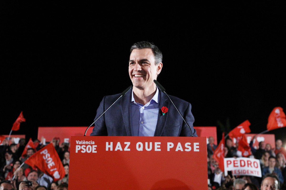 PSOE (@psoe) on Twitter photo /❤️<a href="/sanchezcastejon/">Pedro Sánchez</a>:
👉Lo importante no es como empieza un partido.
👉Lo importante es cómo acaba y este partido tiene que acabar con un SÍ importante al futuro y un NO a aquellos que quieren involucionar.
#EstamosMuyCerca #HazQuePase #VotaPSOE /❤️<a href="/sanchezcastejon/">Pedro Sánchez</a>:
👉Lo importante no es como empieza un partido.
👉Lo importante es cómo acaba y este partido tiene que acabar con un SÍ importante al futuro y un NO a aquellos que quieren involucionar.
#EstamosMuyCerca #HazQuePase #VotaPSOE
